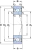 Подшипник S 7022 ACB/HCP 4A