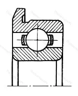 Модификация подшипника 26-830700АКЕ размер 10,1x71x23