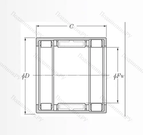 Подшипник обгонной муфты обгонная муфта FCB 25 в Махачкале