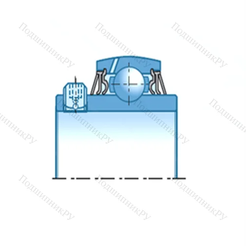 Подшипник шариковый радиальный UCX 12 от производителя  NTN