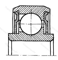 Модификация подшипника 980077ЮУС2 размер 7x19x6/8