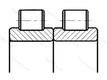 Модификация подшипника 712506У2 размер 30x55x20