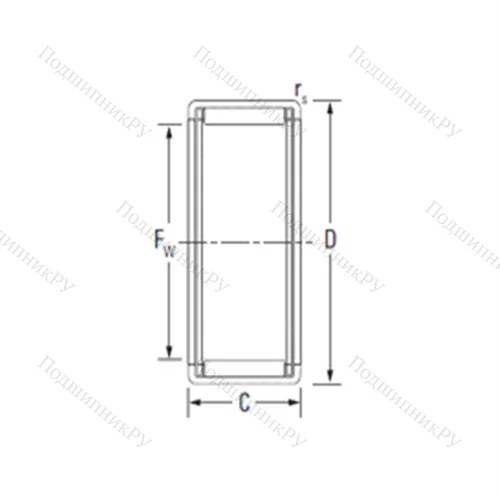 Подшипник игольчатый радиальный F-52867