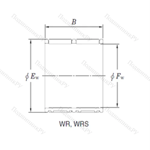 Подшипник игольчатый радиальный WRS 717946Z