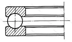Модификация подшипника 887/1315ЛУ размер 1315x1425x62,6 от производителя  ЕПК