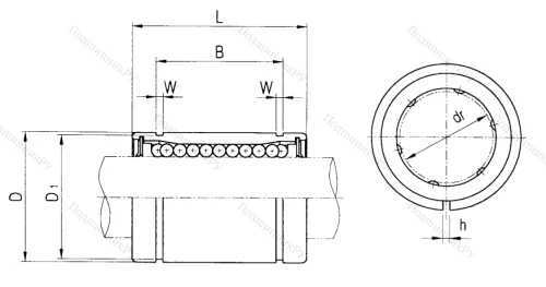 Подшипник LM 6 UU AJ в Махачкале