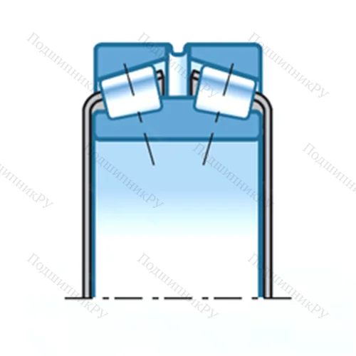 Подшипник роликовый радиально-упорный 688TD/672+A от производителя  NTN Подшипник роликовый радиально-упорный 688TD/672+A от производителя  NTN