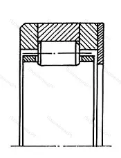 Подшипник VL 14 размер 14x30x14