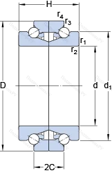 Подшипник BTW 45 CTN 9/SP