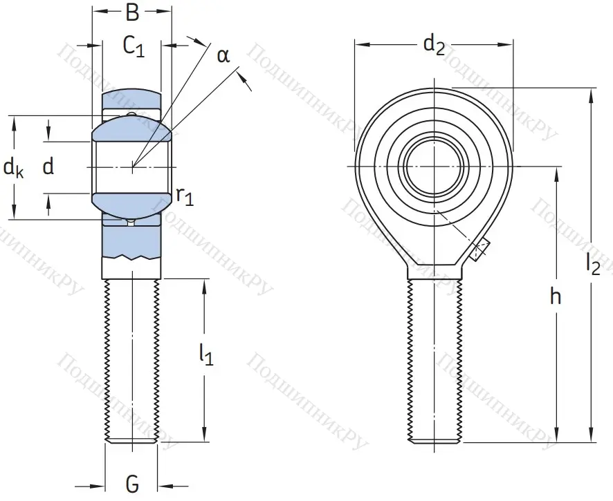 Шарнирная головка POS 6 L в Махачкале