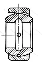 Подшипник GE 55 E размер 55x85x40/32 от производителя  SKF Подшипник GE 55 E размер 55x85x40/32 от производителя  SKF