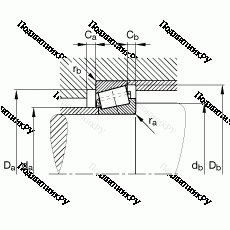 Подшипник 32009-XA
