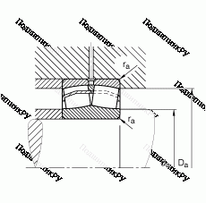 Подшипник 22214-E 1