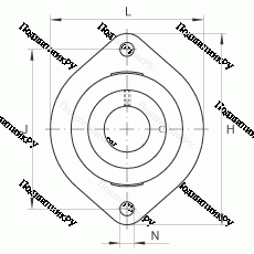 Подшипник FLCTE 17