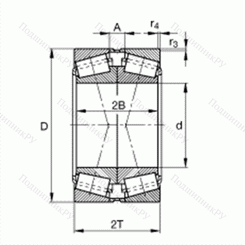 Подшипник роликовый конический 32018-X-XL-DF-A 170-220 от производителя  FAG Подшипник роликовый конический 32018-X-XL-DF-A 170-220 от производителя  FAG